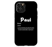 Paul Definition Personalized Name Custom Costume for Pauls Coque pour iPhone 11 Pro
