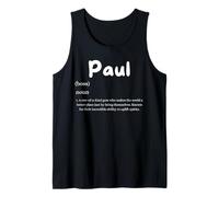Paul Definition Personalized Name Custom Costume for Pauls Débardeur