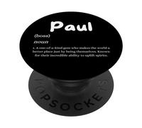Paul Definition Personalized Name Custom Costume for Pauls PopSockets PopGrip Adhésif