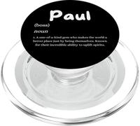 Paul Definition Personalized Name Custom Costume for Pauls PopSockets PopGrip pour MagSafe
