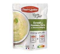 PAUL ET LOUISE ECRASE DE POMME DE TERRE, BEURRE D'ISIGNY 180 G - PAUL & LOUISE - LOT DE 5 - Offre Special