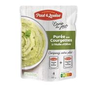 PAUL ET LOUISE PUREE AUX COURGETTES A L'HUILE D'OLIVE VIERGE EXTRA 3,3 180G, PAUL & LOUISE, LOT DE 5