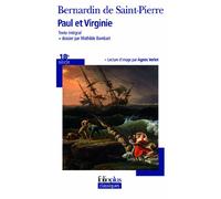 Bernardin de Saint‑Pierre – Paul et Virginie – Roman – Gallimard – Poche