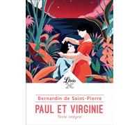 Paul et Virginie - Jacques-Henri Bernardin De Saint-Pierre - Librio - Poche - Roman
