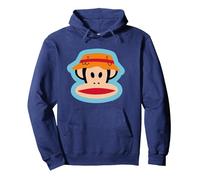 Paul Frank Chapeau de pêche Julius Le Singe Sweat à Capuche, Unisexe pour Adultes, Bleu Marine, S
