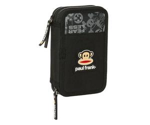 PAUL FRANK JOIN THE FUN - Trousse scolaire pour enfant, avec 28 outils inclus, idéale pour les enfants de 5 à 14 ans, confortable et polyvalente, qualité et résistance, 12,5 x 4 x 19,5 cm, couleur