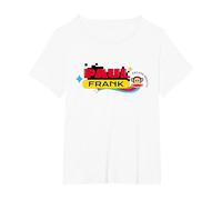 Paul Frank Julius échappe à la réalité T-Shirt, Femme Grandes Tailles, Blanc, 4X