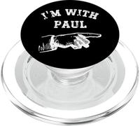 Paul Funny Personalised Matching Buddy PopSockets PopGrip pour MagSafe