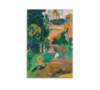 Paul Gauguin - Impression sur toile pour salon, chambre à coucher (Matamoe) 60 x 90 cm