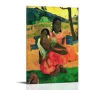 Paul Gauguin Impression sur toile « When Will You Marry » pour décoration d'intérieur 50 x 75 cm