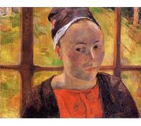 Paul Gauguin Peinture par numéros pour adultes Portrait d'une femme (Marie Lagadoux) par Paul Gauguin Kits de peinture par numéros sur toile