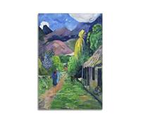 Paul Gauguin Poster Road to Tahiti Impression sur toile Impressionnisme Paul Gauguin Décoration intérieure 40 x 60 cm