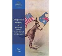 Paul Giles Antipodean America (Poche)
