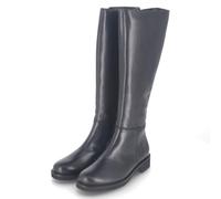 Paul Green 8283-00 Bottes à tige en cuir lisse pour femme Noir, Noir , 40 EU Étroit