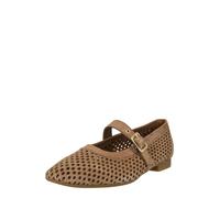 Paul Green Ballerines à lanières pour femme, marron, 39 EU