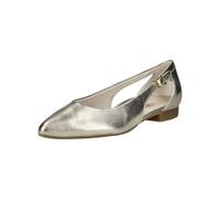 Paul Green Ballerines à lanières platine, Taille 38