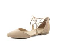 Paul Green Ballerines super douces pour femme, ballerines à lanières, Beige 02 x, 39 EU