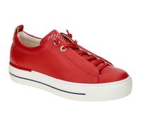 Paul Green Baskets 5017-387, cuir lisse, rouge, femme, rouge, 40 EU
