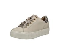 Paul Green Baskets basses beige foncé / noir, Taille 40,5
