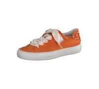 Paul Green Baskets basses orange / blanc, Taille 38,5