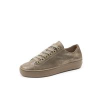 Paul Green Baskets basses Paul pour femme, Beige métallisé 78x, 38.5 EU