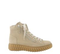Paul Green Baskets basses pour femme, doublure chaude, beige, 42.5 EU