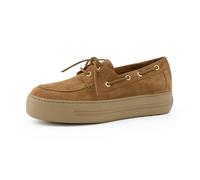 Paul Green Baskets basses pour femme, Marron 07, 38 EU