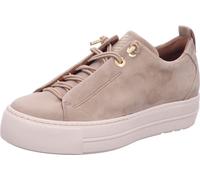 Paul Green Baskets basses pour femmes Beige suédé Taille : 40,5