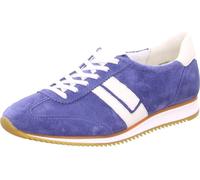 Paul Green Baskets basses pour femmes Bleu daim Taille : 37,5