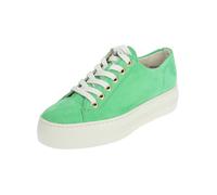 Paul Green Baskets basses vert clair / blanc, Taille 37,5