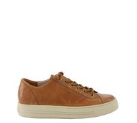 Paul Green Baskets pour femme - 4081-618 - Marron - En cuir lisse, marron, 35.5 EU