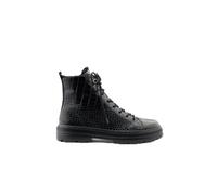 Paul Green Bottes 5287-076 en cuir reptile pour femme Noir, Noir , 40.5 EU