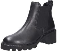 Paul Green Bottine 8076-004, cuir lisse, noir, femme