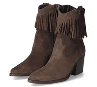 Paul Green Bottines 8249-029 pour femme en cuir suédé marron, marron, 41 EU