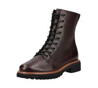 Paul Green Bottines à lacets brun foncé, Taille 38,5