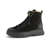 Paul Green Bottines à lacets pour femme, Noir 03x, 38.5 EU