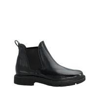 Paul Green Bottines Chelsea 8258-018 pour femme - Noir laqué/brossé, Noir , 37.5 EU