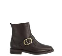 Paul Green Bottines pour femme en cuir lisse marron 8230-018, marron, 42 EU
