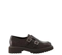 Paul Green Chaussons et mocassins pour femme 1240-004 aspect cuir reptile marron