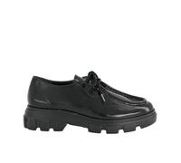 Paul Green Chaussures à lacets pour femme 1183-018 en noir verni/brossé, Noir , 40 EU