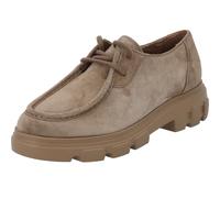 Paul Green Chaussures à lacets pour femme 1183-028 en daim beige, marron, 42 EU