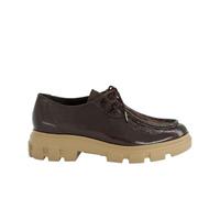 Paul Green Chaussures à lacets pour femme 1183-038 en marron verni/brossé, marron, 42 EU