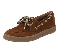Paul Green Chaussures à lacets pour femme 1185-008 en cuir suédé marron, marron, 39 EU