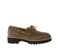 Paul Green Chaussures à lacets pour femme 1186-008 en cuir suédé marron, marron, 39 EU