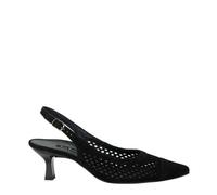 Paul Green Chaussures Peeptoes & Slingpumps 6222-029 pour femme - Noir perforé/tressé, Noir , 36 EU