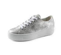 Paul Green Damen, Frauen Low-Top Sneaker,straßenschuhe,Strassenschuhe,Sportschuhe,Freizeitschuhe,Turnschuhe,Laufschuhe,Silber (JA),37 EU / 4 UK