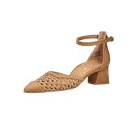 Paul Green Chaussures à talons pour femme - 3856-009 - Marron - Perforé/tressé, marron, 39 EU