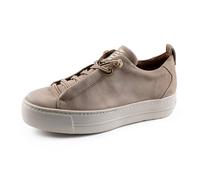 Paul Green Femme Baskets 5017, Dame Baskets Basses Largeur: Normale (WMS),Chaussure à Lacets,Chaussure de Sport,Beige (Alpaca),40 EU / 6.5 UK
