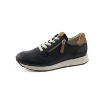 Paul Green Femme Baskets, Dame Baskets Basses,Semelle intérieure Amovible,Chaussure Basse,Chaussures de Rue,Loisirs,Sport,Schwarz (Black/Simba),40.5 EU / 7 UK