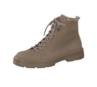 Paul Green Femme Bottines, Dame Bottines à Lacets,Double Chaud,Bottes Courtes,Bottes à Lacets,Fermeture à glissière,Beige (Alpaca),40 EU / 6.5 UK